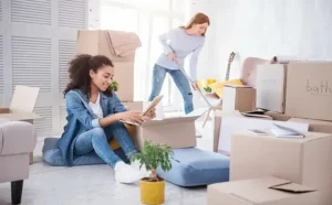 deep cleaning before moving